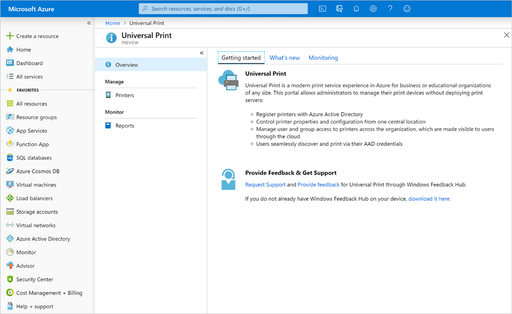 Cloud Printing Solution From Microsoft 
