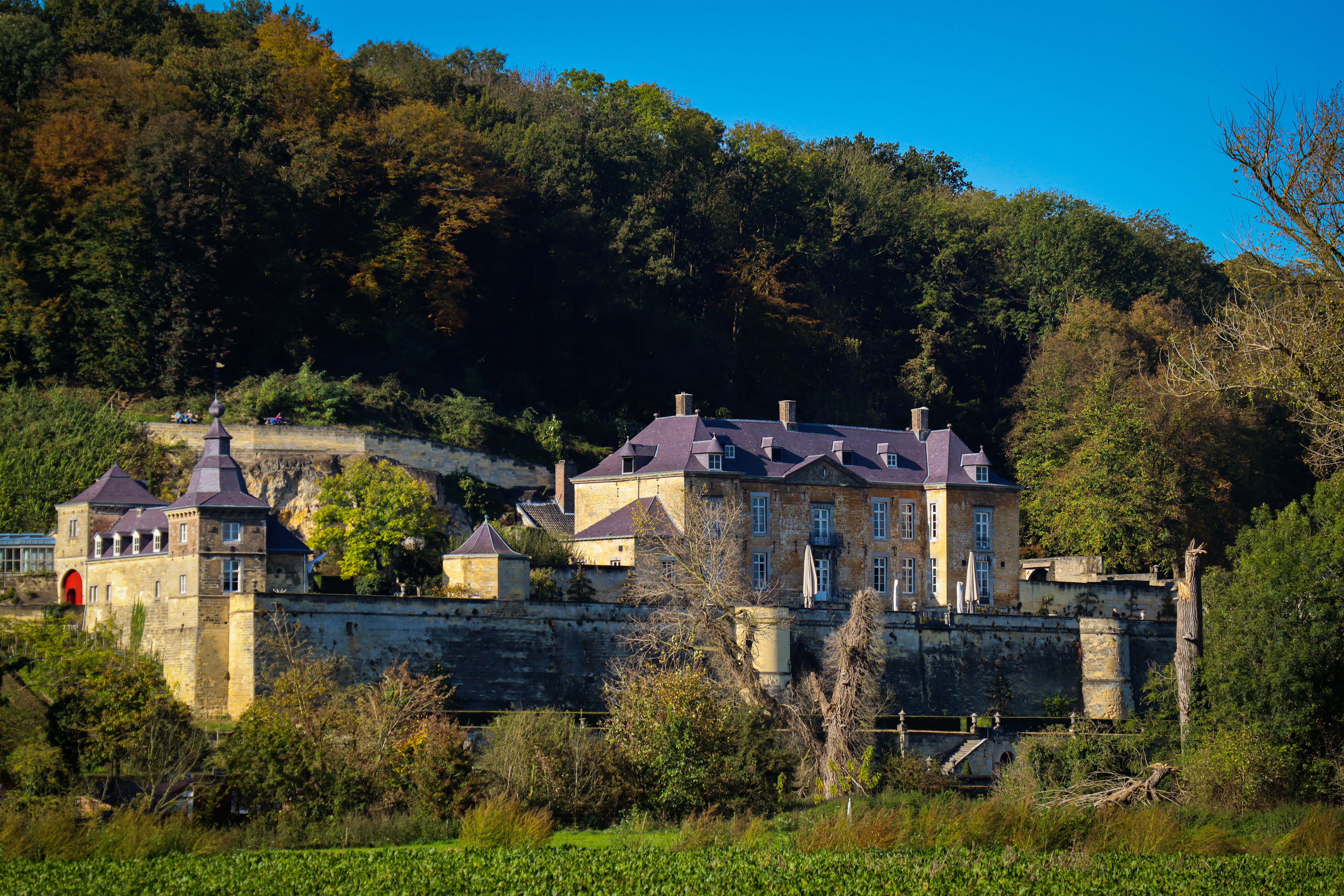 Château Neercanne boven het Jekerdal
