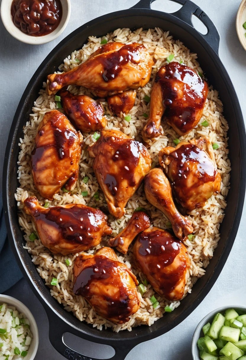 BBQ Chicken and Rice