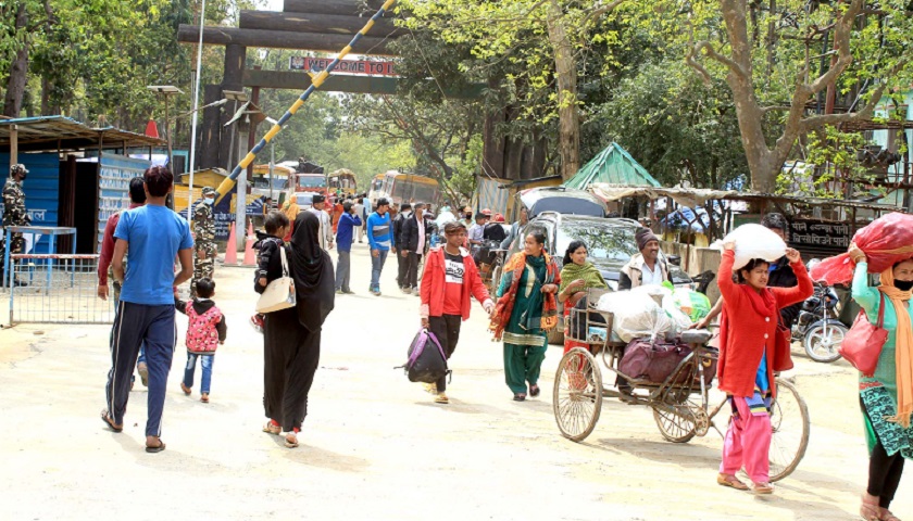सीमा नाकामा जाँच छैन, भारत आवातजावत निर्बाध