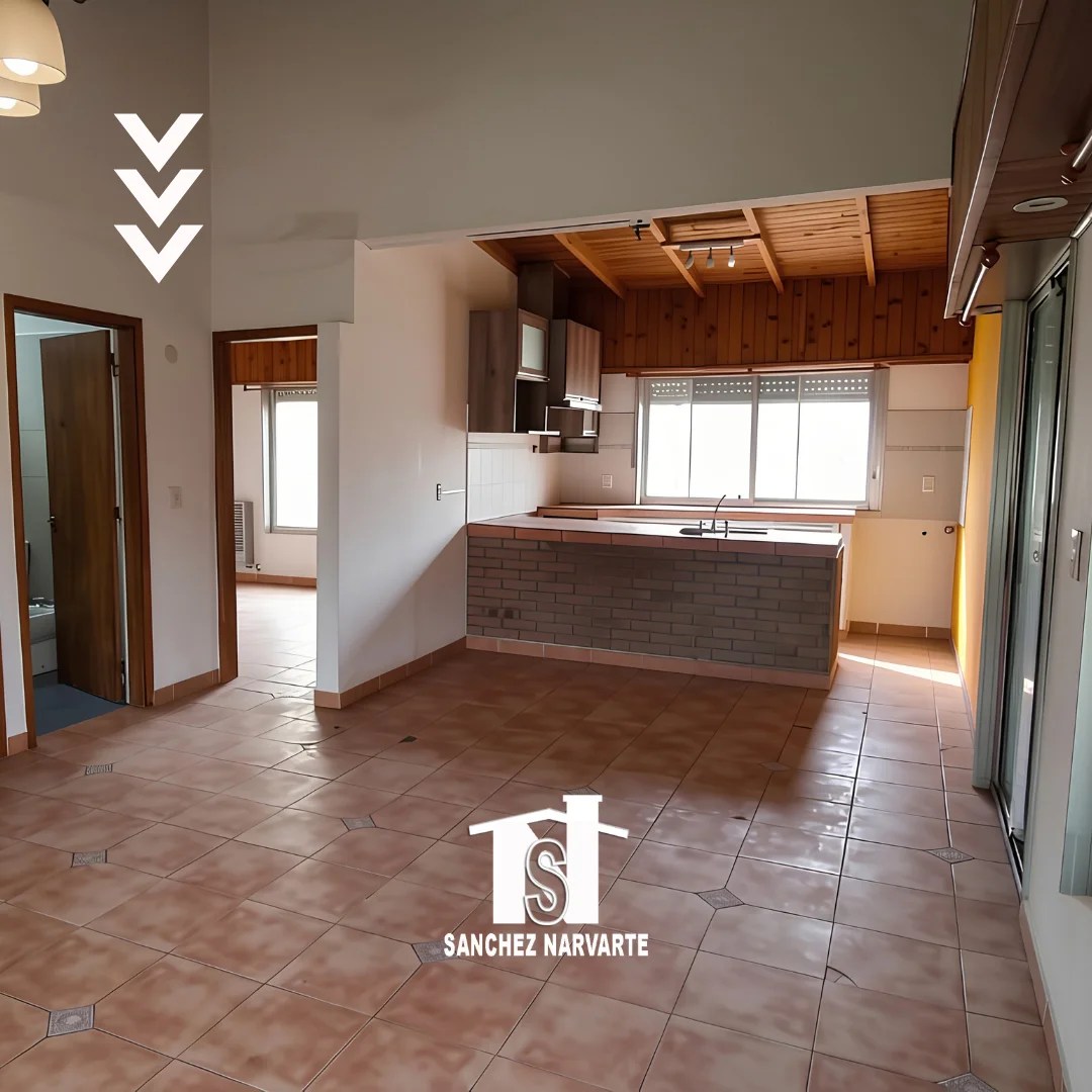 Casa en alquiler en Tres Arroyos - living cocina comedor