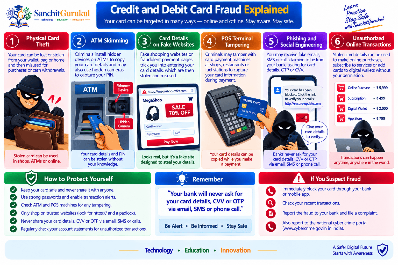 Credit and Debit Card Fraud Explained