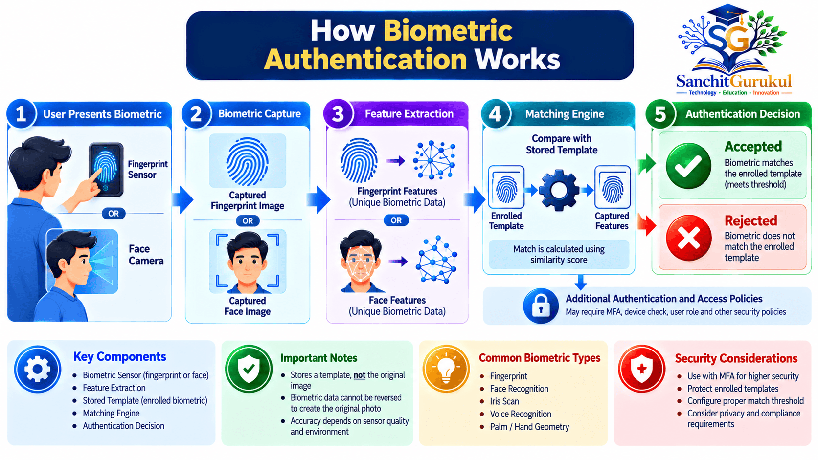 How Biometric Authentication Works