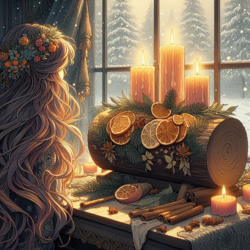 A Modern Yule Log Ritual