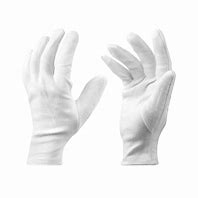 Gloves- White cotton 2 pairs