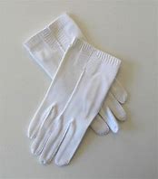 Gloves- White cotton 2 pairs Gloves- White cotton 2 pairs - Image 2