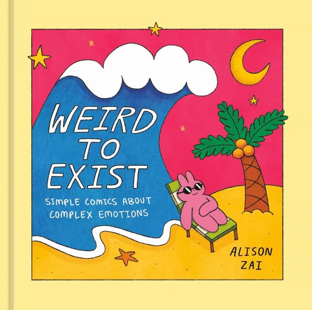 A collection of vibrantly colored yet darkly humorous comics for commiserating over the absurdity of existence