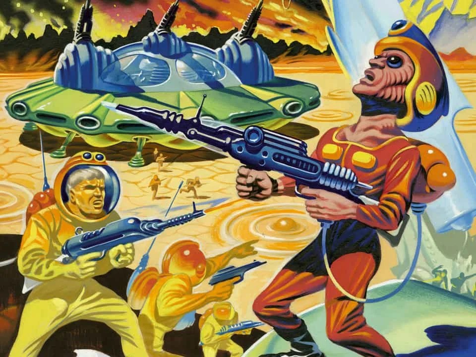 Rayguns and Rocketships: Vintage Science Fiction Book Cover Art out now