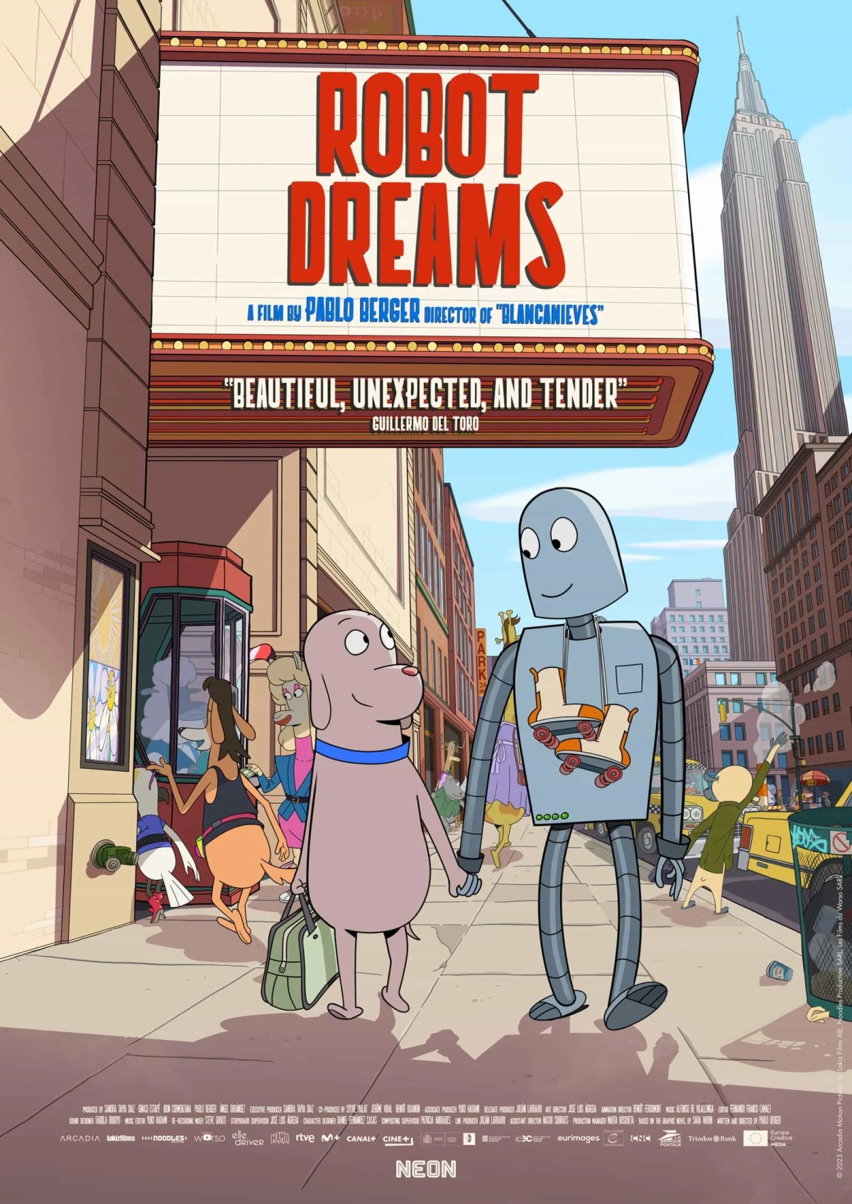 Neon Secures North American Rights for 'Robot Dreams' by Pablo Berger