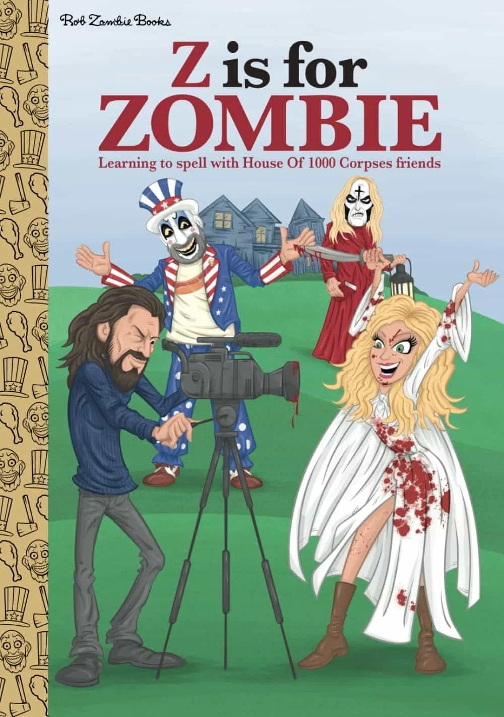 Rob Zombie’s latest creation, Z Is for Zombie, turns early education into a horror show! This spooky spelling book, inspired by House of 1000 Corpses, teaches kids the ABCs with a macabre twist.