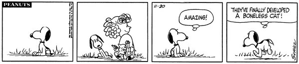 Titan Comics marks the 75th anniversary of Peanuts with All This and Snoopy, Too, a facsimile edition featuring 122 classic Schulz comic strips.