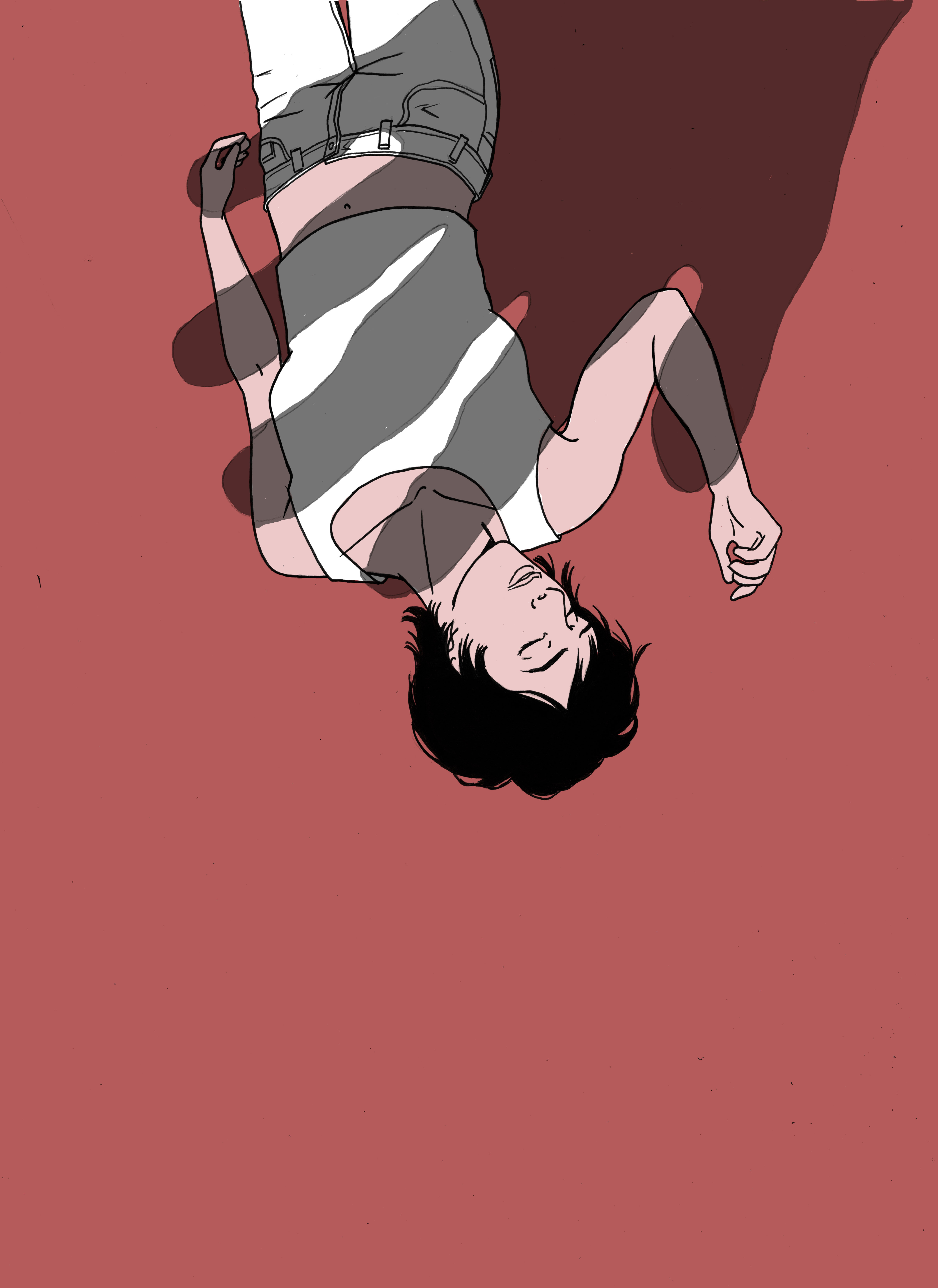 Projet personnel pour couverture de bande dessinée (2010)