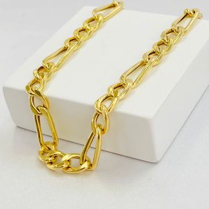 Pulseira Ouro Três por Um Grossa 18k TAM 21 -  5605801