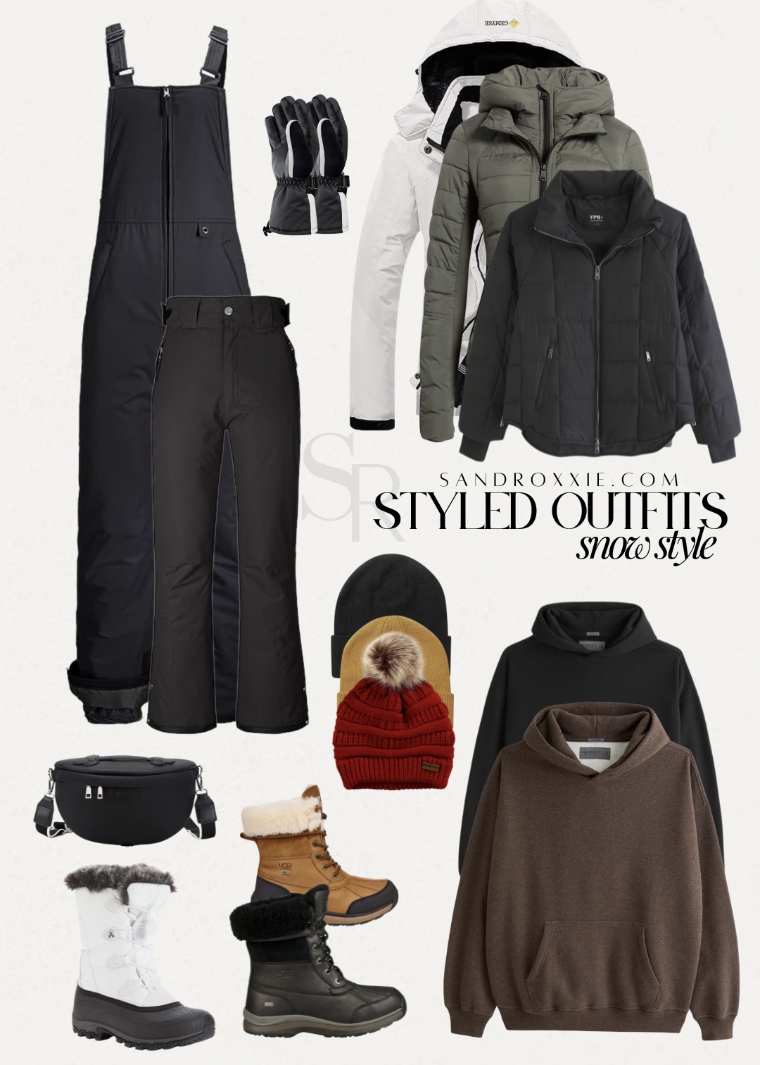 SNOW AND RAIN STYLED OUTFITS