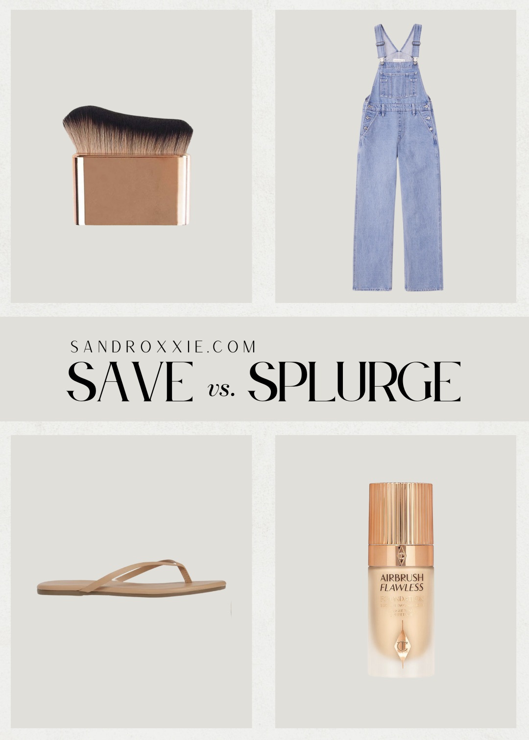 save vs splurge