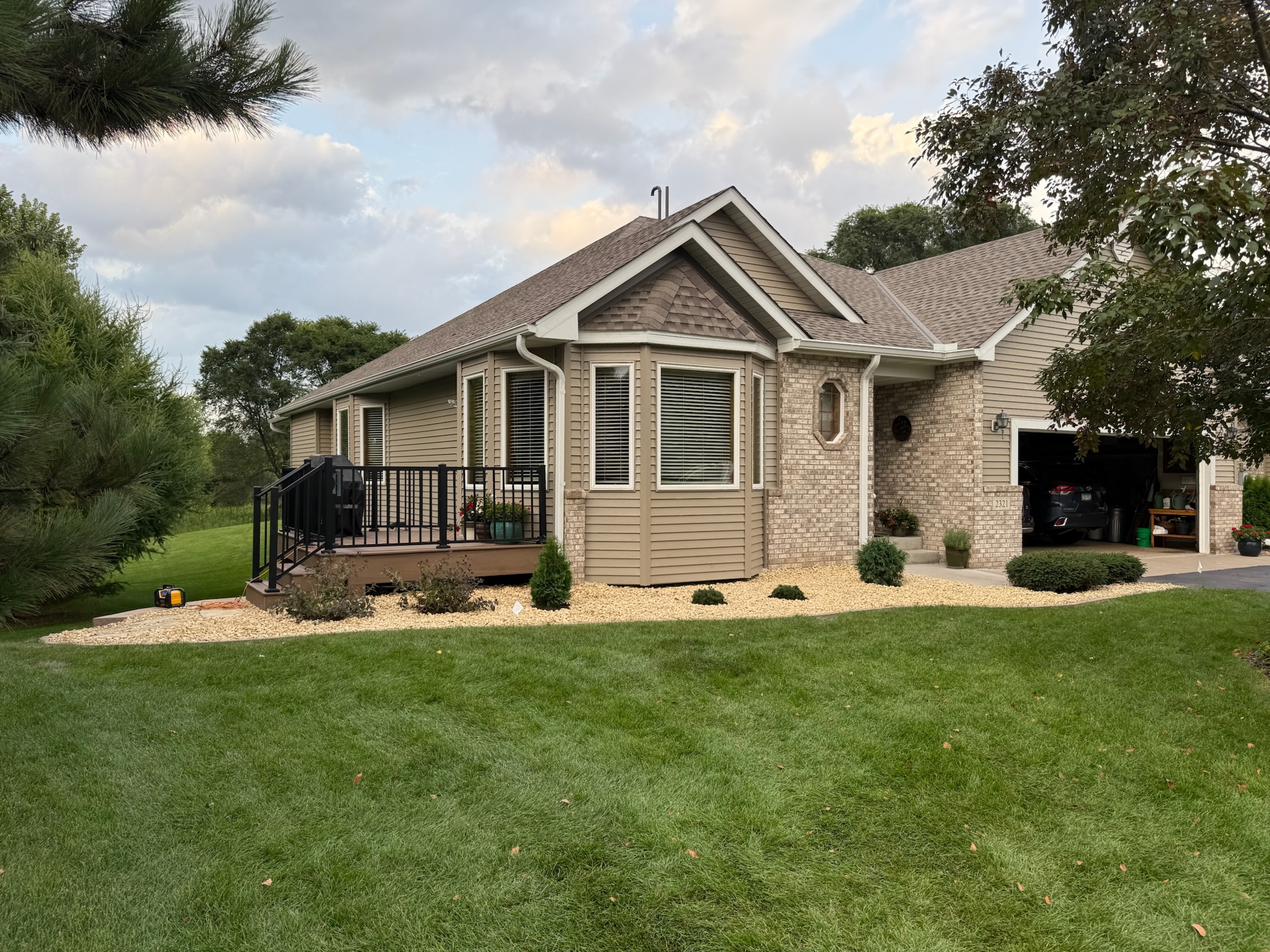 Landscape renovation project by Sandvig Services