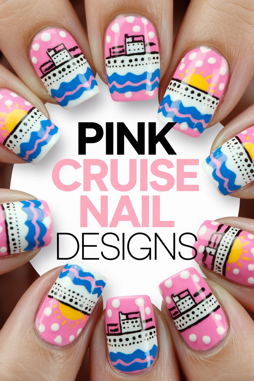 Chic and fun cruise nail designs to rock on your next voyage!