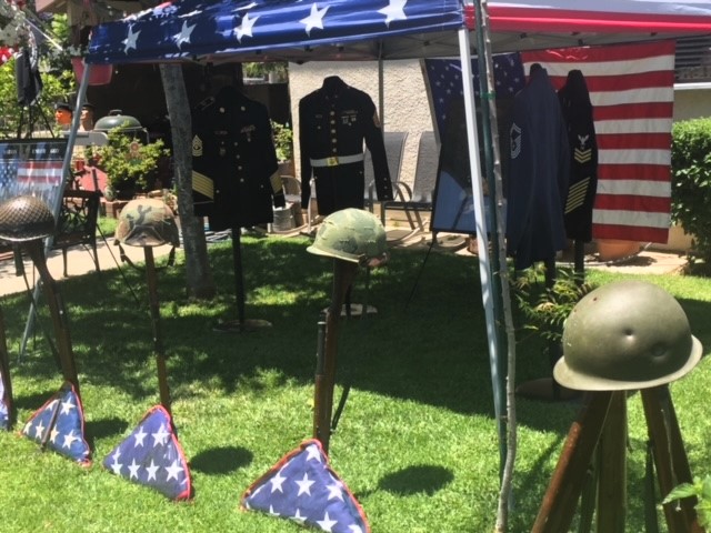 Every year, Sylmar resident and Vietnam veteran Art Guzman sets up a Memorial Day display outside his home to honor fallen soldiers.