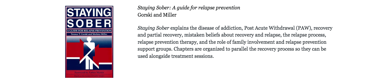 staying sober