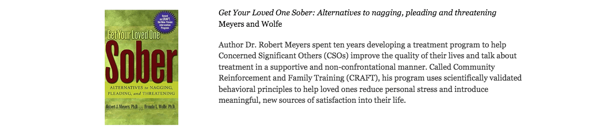 get your loved one sober