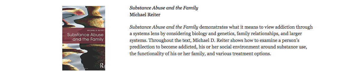 substance abuse and the family