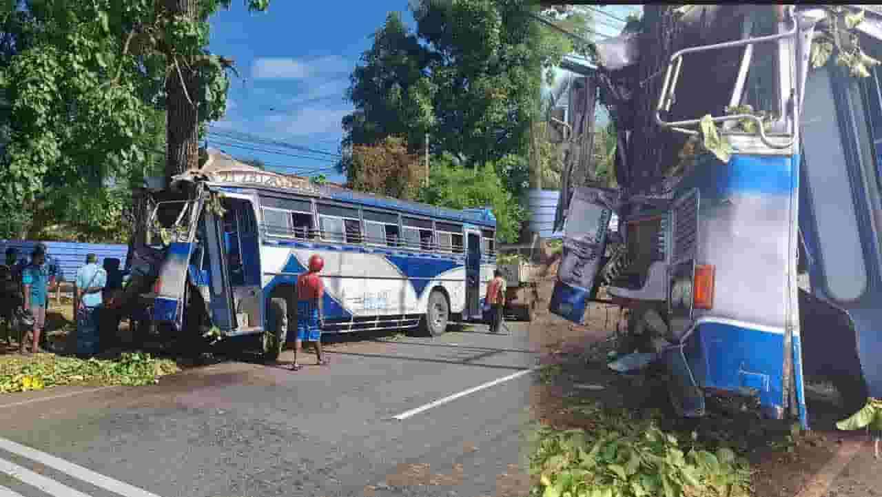 கதிர்காமத்திற்கு சென்ற பஸ் விபத்து..!