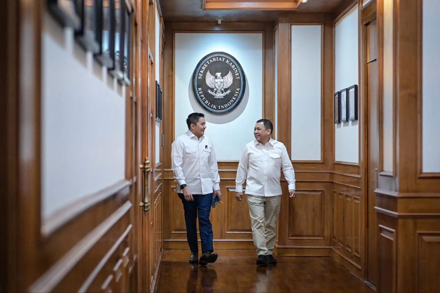 Haji Isam Temui Seskab Teddy Indra Wijaya, Bahas Hilirisasi dan Peluang Investasi Indonesia
