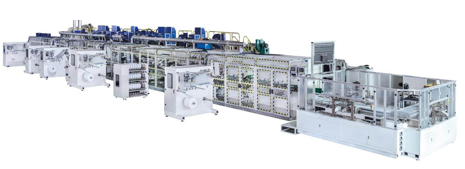 What is the ADL in the raw material for sanitary napkin production? (3)