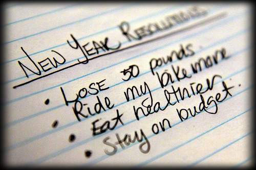 New Years Resolutions you can keep…
