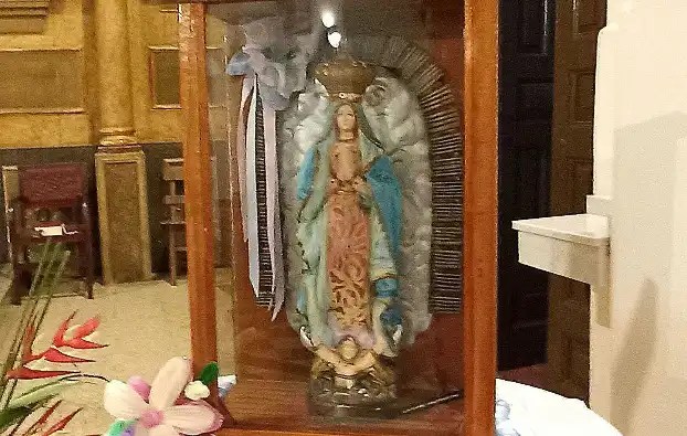 Fieles de San Javier recibieron a la Virgen de Guadalupe Peregrina