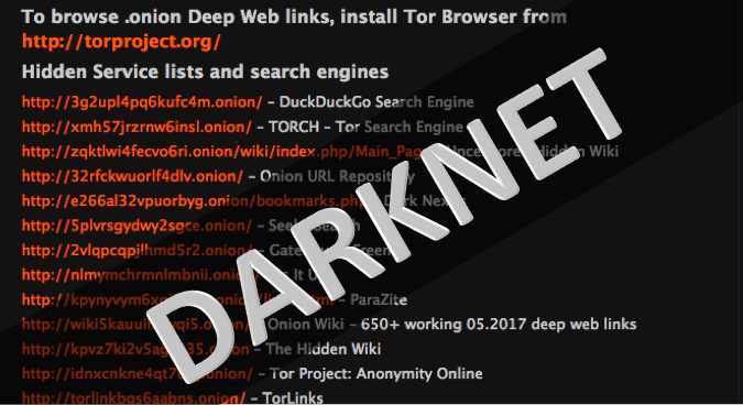 Deep web link
