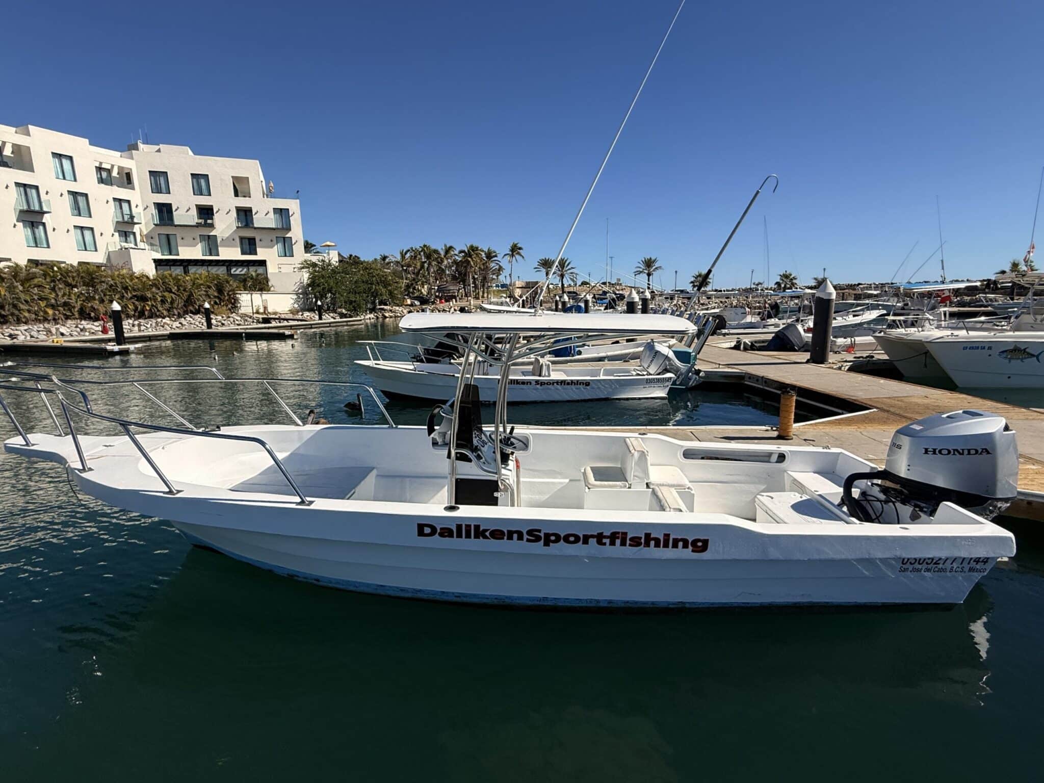 Super Panga deep sea fishing charter in San Jose del Cabo
