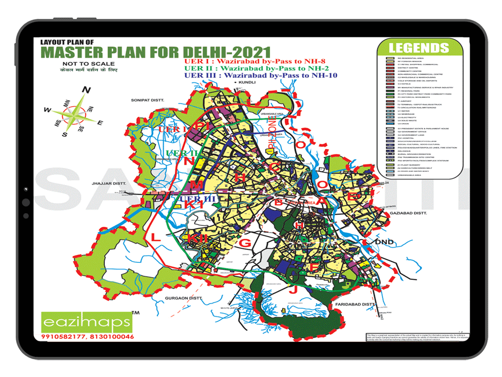 City Master Plan Delhi Sanskriti Group Delhi Mp 