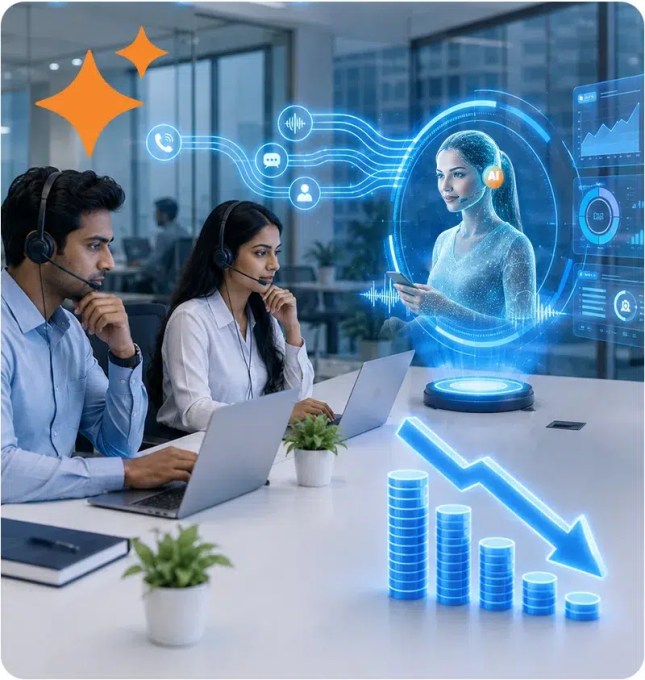 Reduce Operational Cost இந்தியாவில் புதிய AI Voice Agent! இனி நிறுவனங்களுடன் பேசும் AI 2 இந்தியாவில் புதிய AI Voice Agent! இனி நிறுவனங்களுடன் பேசும் AI