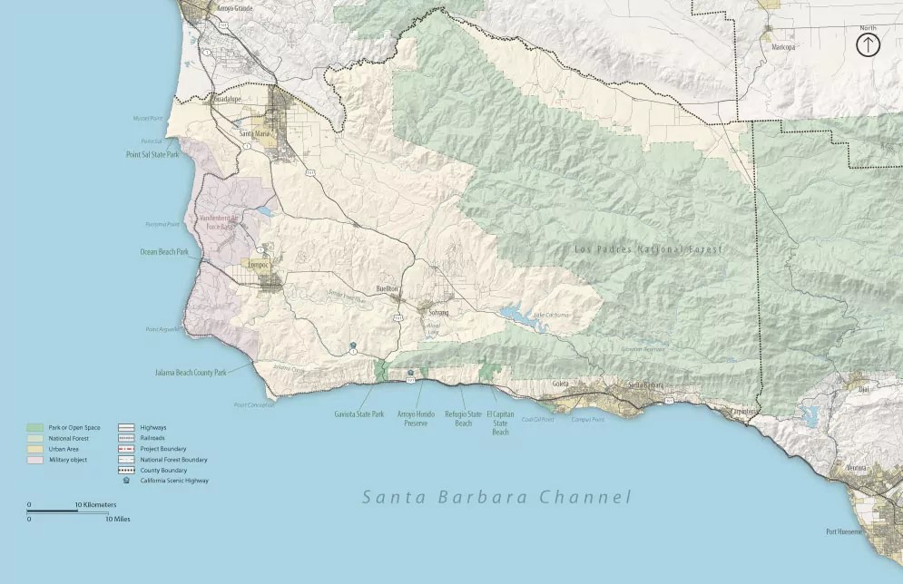 5 Peak Challenge Runs Until May 1st 2026 Santa Barbara County Trails Sb County Map 