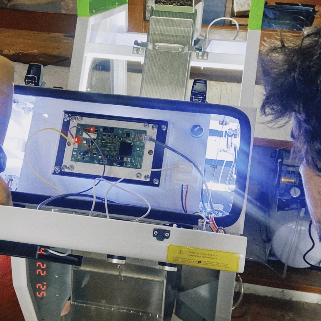 Clasificación Óptica Café Especial Santa Elena