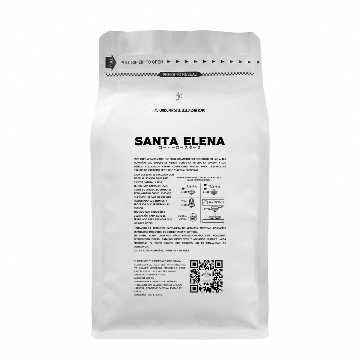 espresso, espresso blend, café de Coatepec, café de Veracruz, café 100% arábica, café de estricta altura, café clasificación europea, tueste oscuro, café premium mexicano, café para espresso, café veracruzano, café de altura