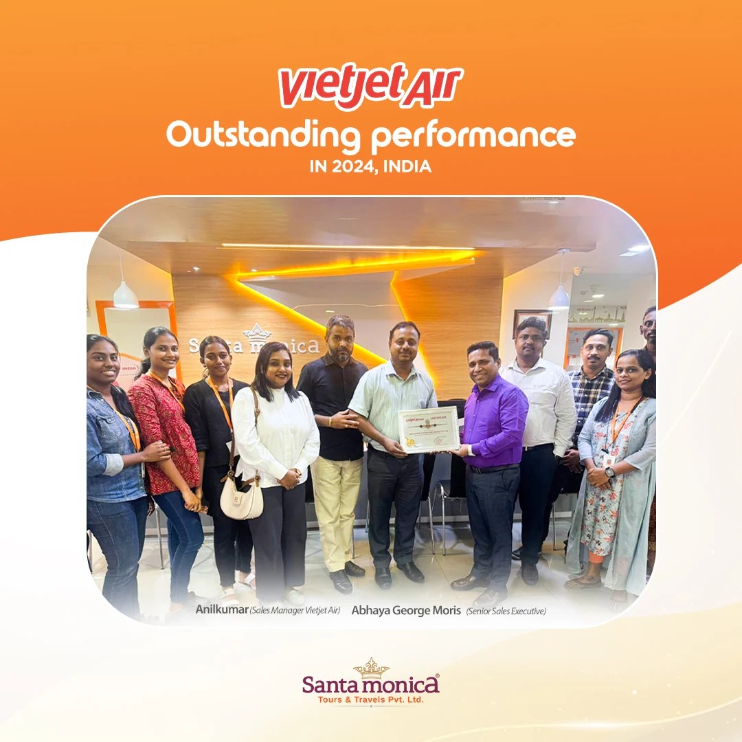 Vietjet Air Outstanding performance Award