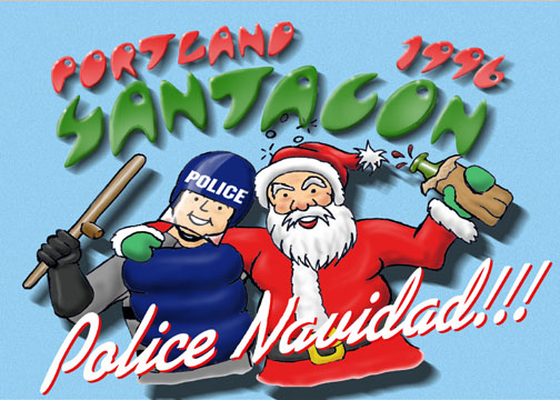 You'd Better Watch Out: Portland Santacon '96