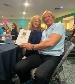 Communications and Public Relations Chair Ted Benjamin with wife Carolyn Benjamin 