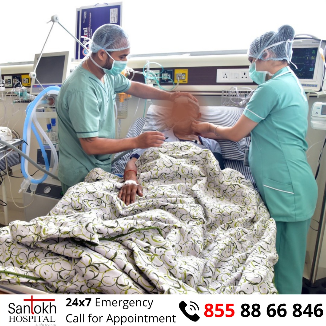 Two Nurses Serving Patient
