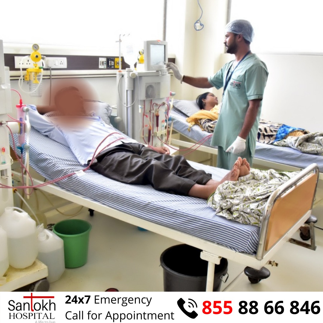 A Man Checking Patient