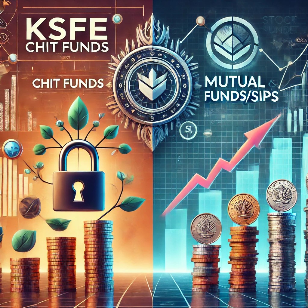 KSFE Chit Funds vs. Mutual Funds and SIPs: A Comparative Analysis
