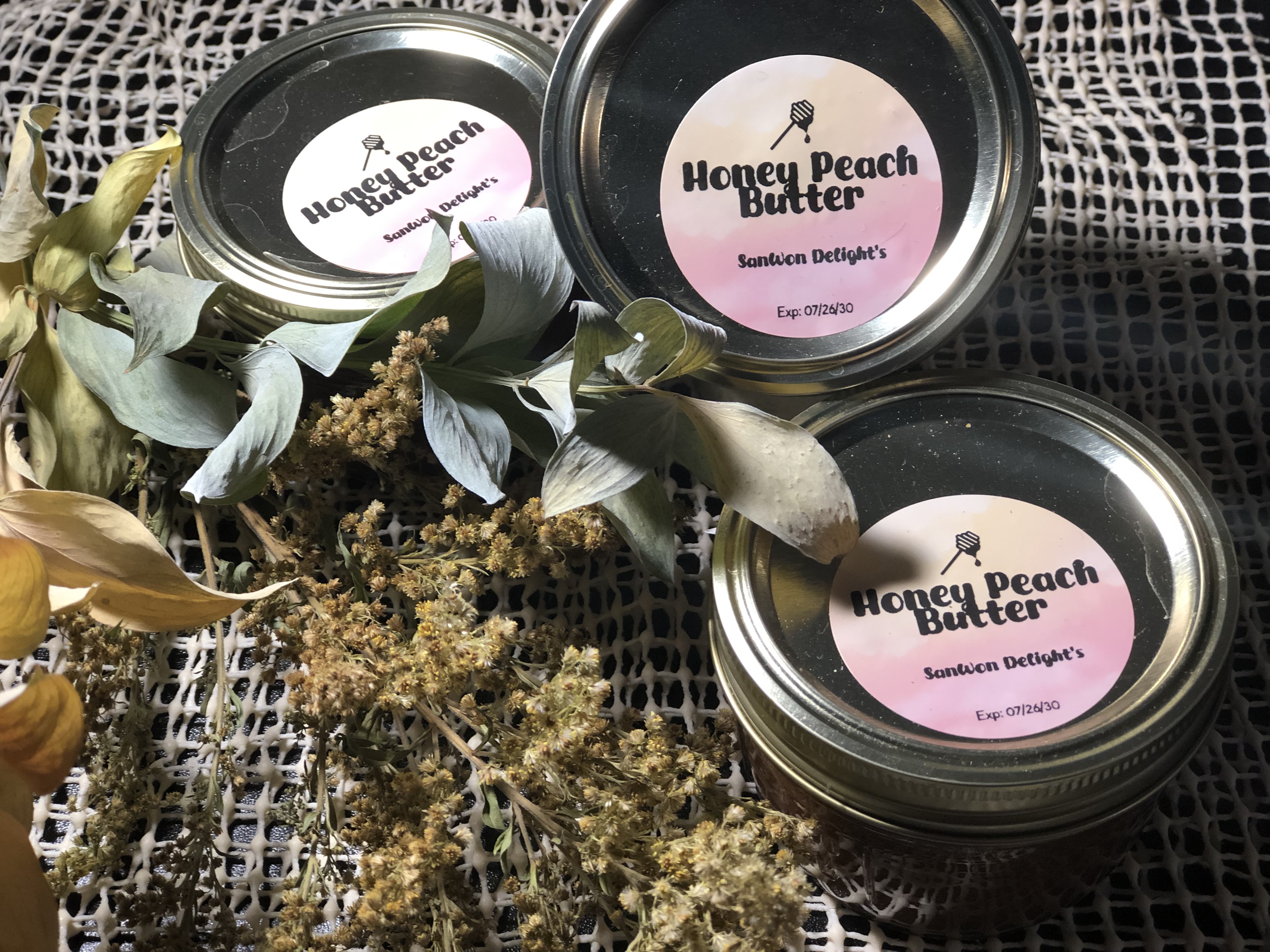 Honey Peach Butter