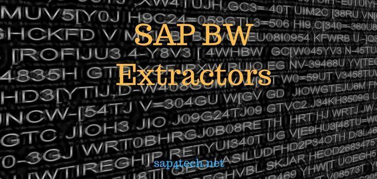 SAP BW Extractors