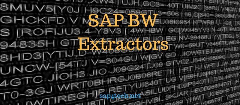 SAP BW Extractors