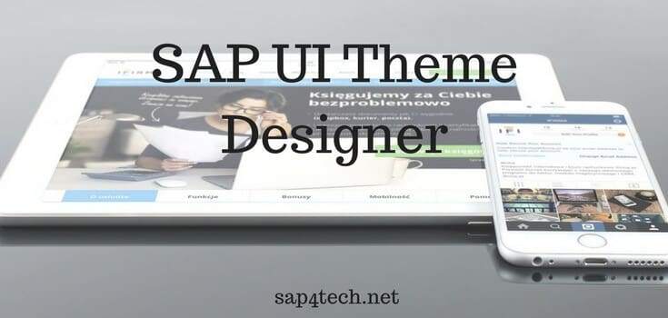 SAP UI Theme Designer