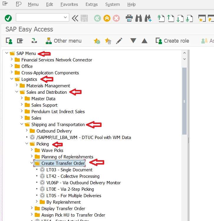 How To Create Transfer Order For Outbound Delivery In SAP