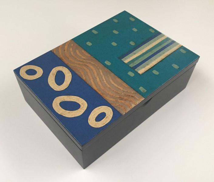 Saper Galleries Is The Source For Monica Martinez Hand Painted Brazilian Boxes