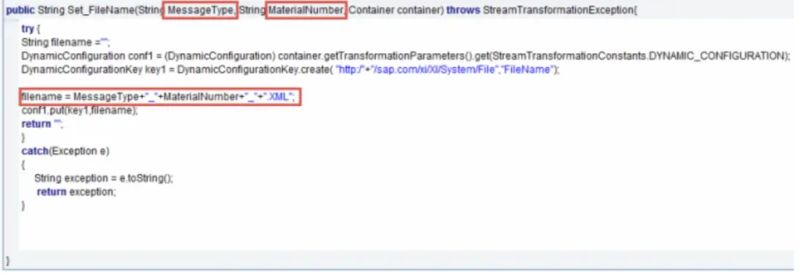 Dynamic File Name Udf Example Sap Pi Po Sap Integration Hub - Creative Colorful Design - High Resolution